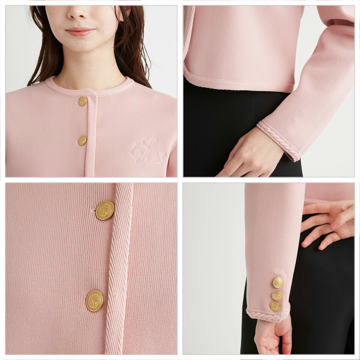 楽天市場】CELFORD セルフォード トリム総針カーディガン cwnd251104