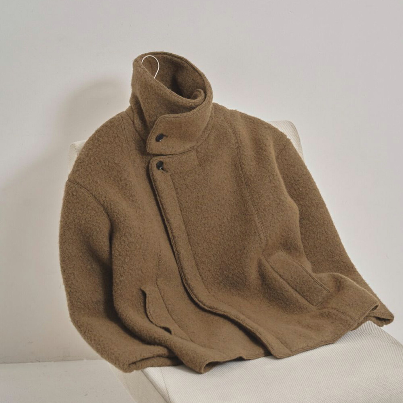 楽天市場】TODAYFUL トゥデイフル Standcollar Boucle Jacket スタンド