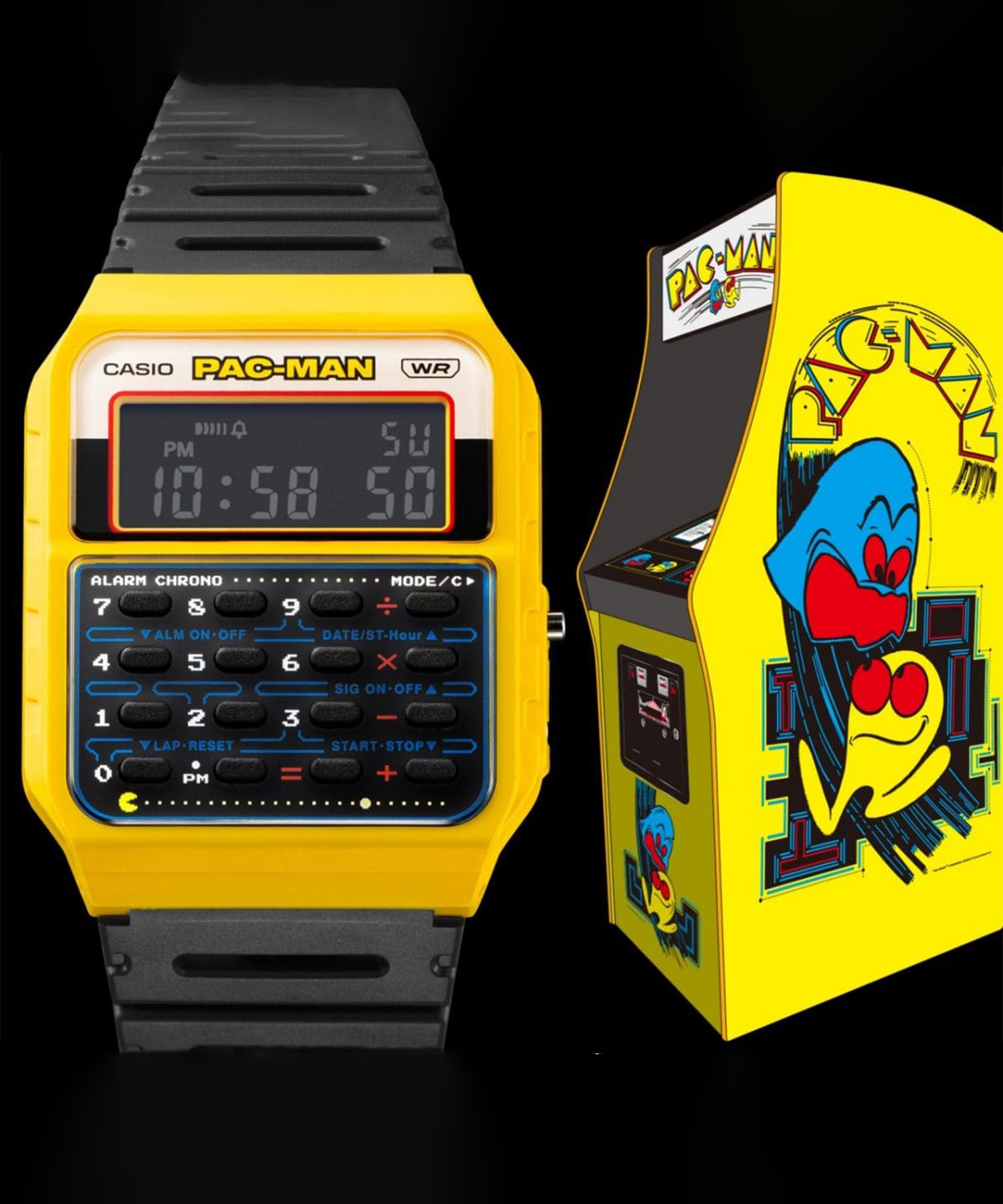 楽天市場】CASIO カシオ 腕時計 CASIO CLASSIC パックマン