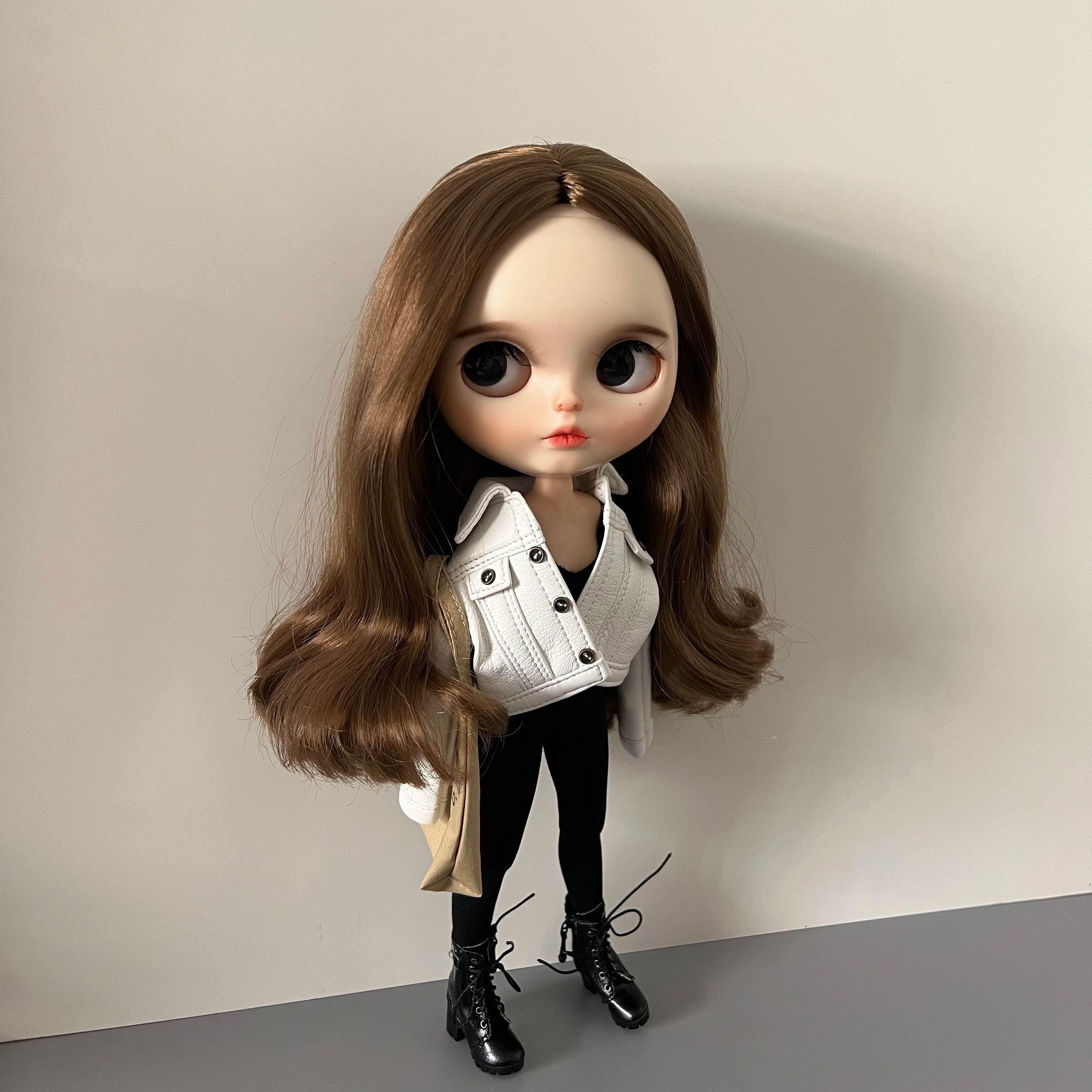 楽天市場】ブライス blythe 服 ジャケット 革ジャン コート アウター