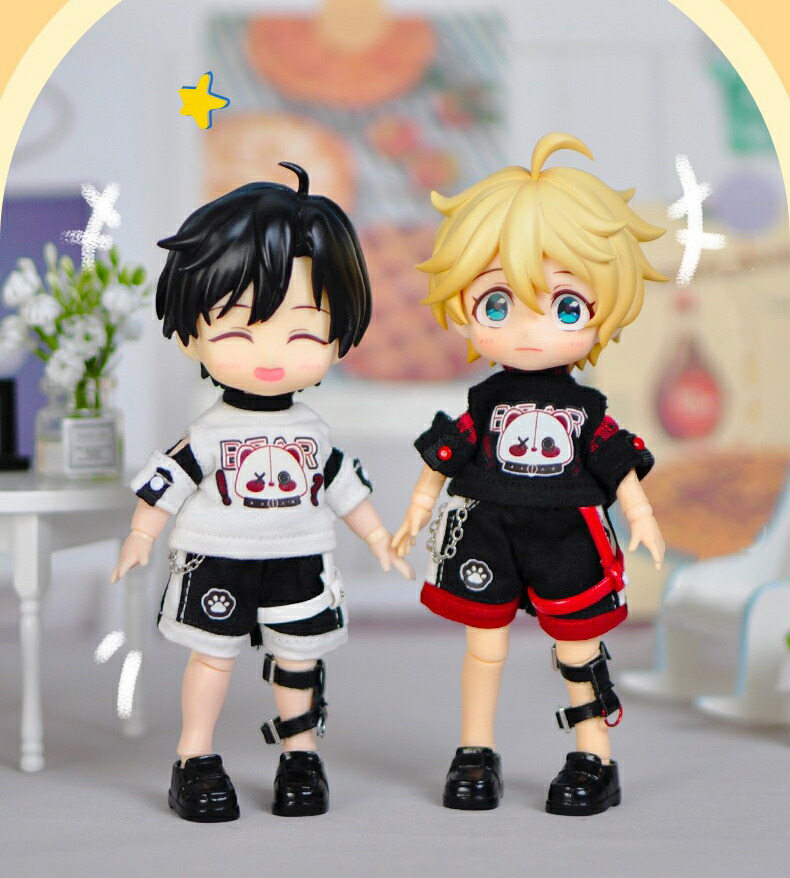 楽天市場】オビツ11 ドール 人形 服 衣装 パンク セット トップス