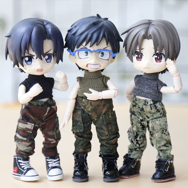 楽天市場】オビツ11 ドール 人形 服 衣装 パンツ 迷彩 ミリタリー