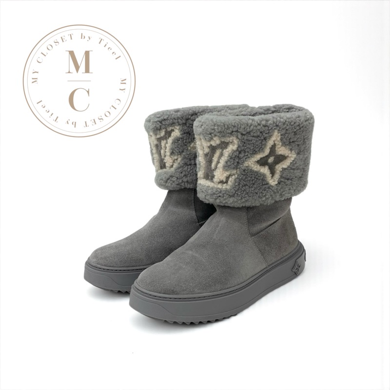 楽天市場】ムートンブーツ（ブランドルイ・ヴィトン）（レディース靴