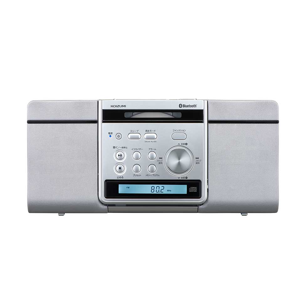 楽天市場】＼壁掛けOK／ ステレオCDシステム bluetooth コイズミ (SDB
