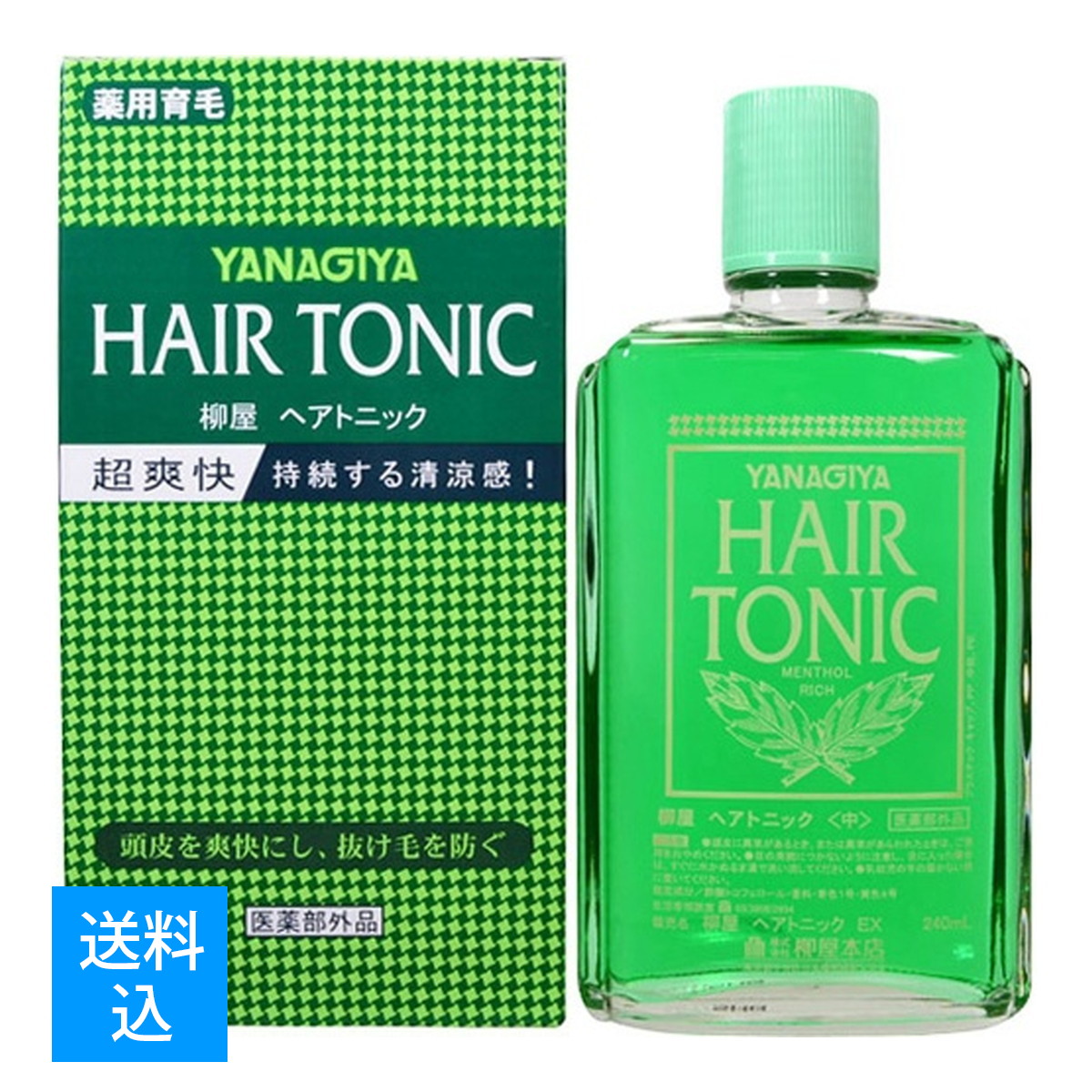 楽天市場】【送料込】柳屋本店 柳屋 ヘアトニック 240ml 爽快な薬用