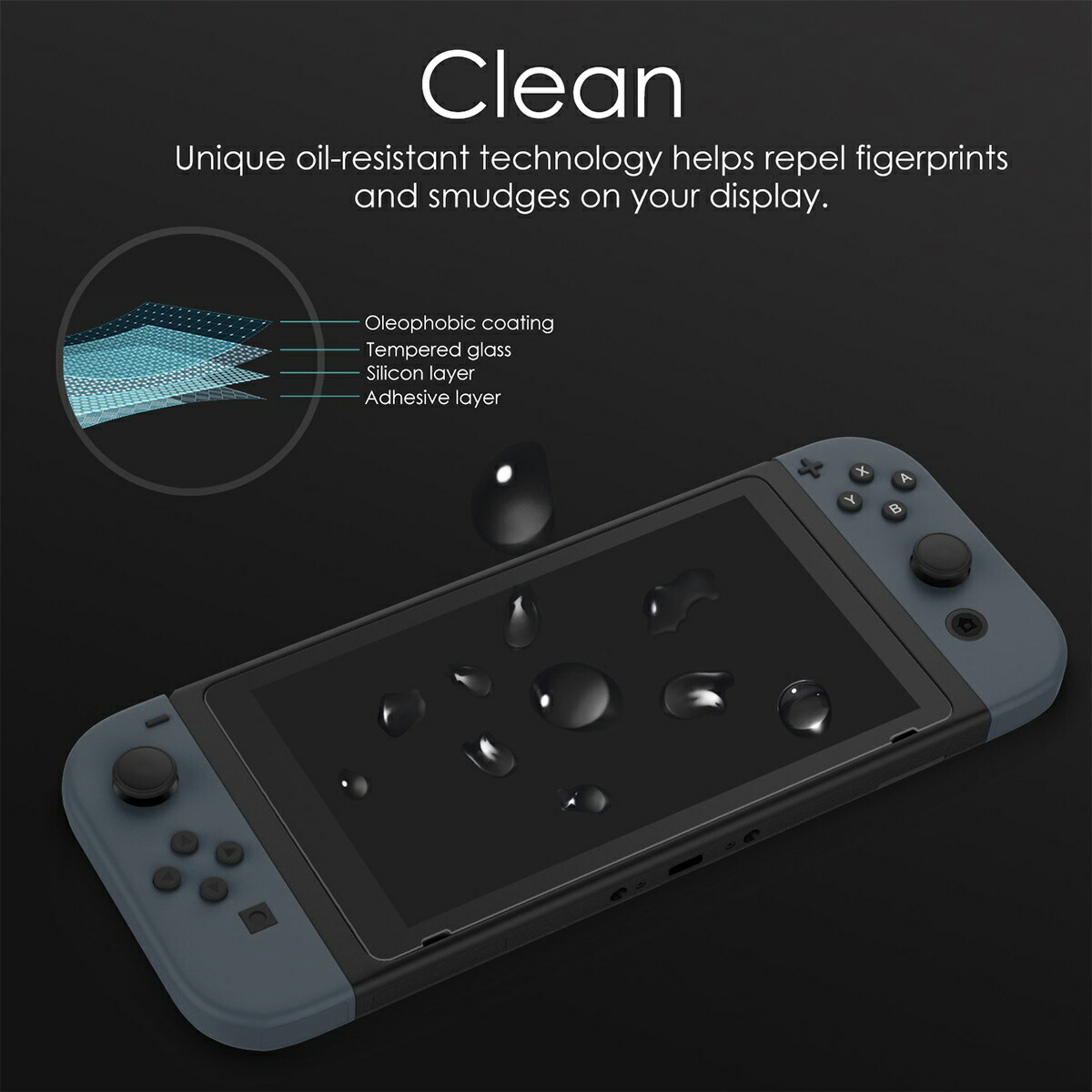 楽天市場】Nintendo switch フィルム スイッチ 割れない 新素材 TPU