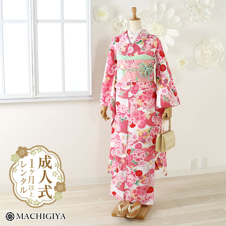楽天市場】【成人式レンタル】最長一ヵ月 成人式 振袖 レンタル フル