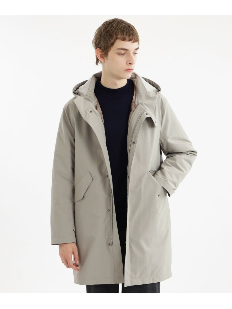 楽天市場】【SALE／25%OFF】高密度マットタフタ 3WAYモッズコート with