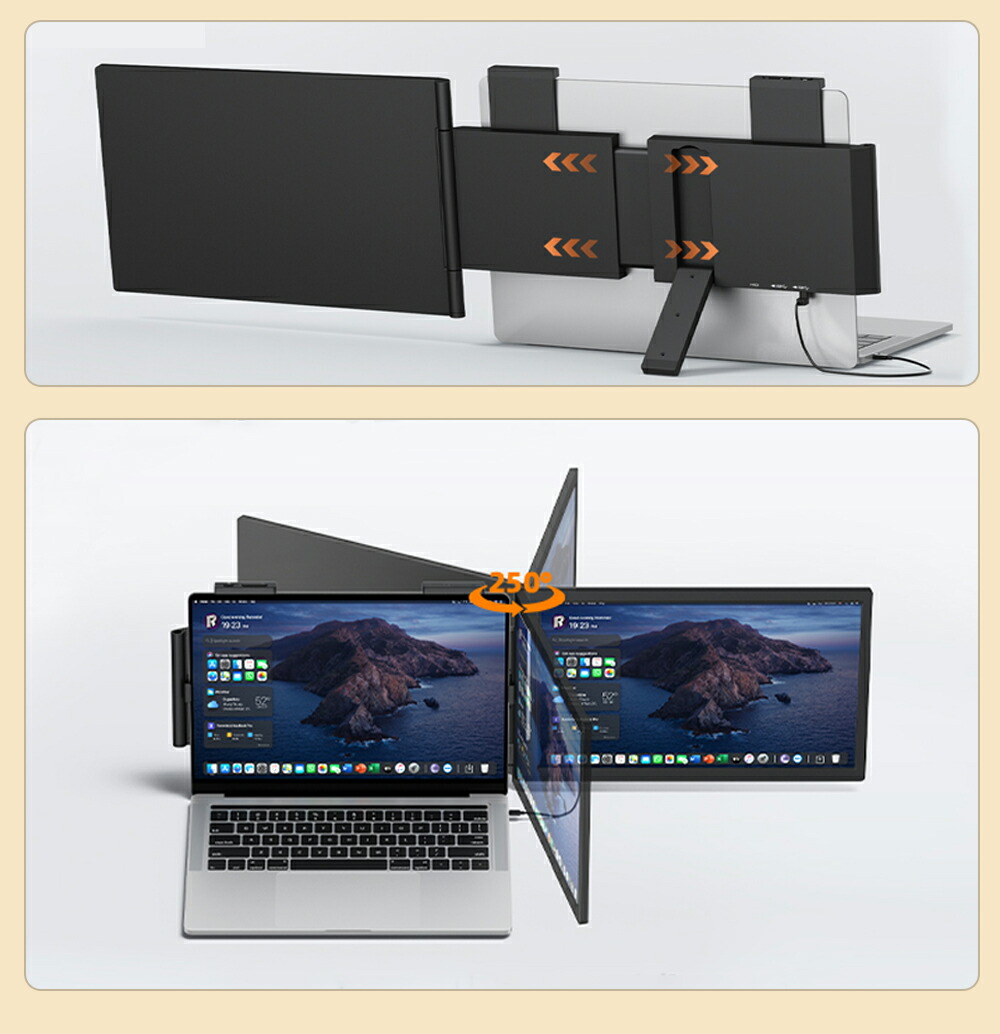 楽天市場】デュアルディスプレイ15.6インチ ダブルモニター 100%sRGB