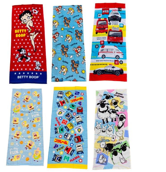 楽天市場】フェイスタオル キャラクター タオル福袋 おまかせ 8枚