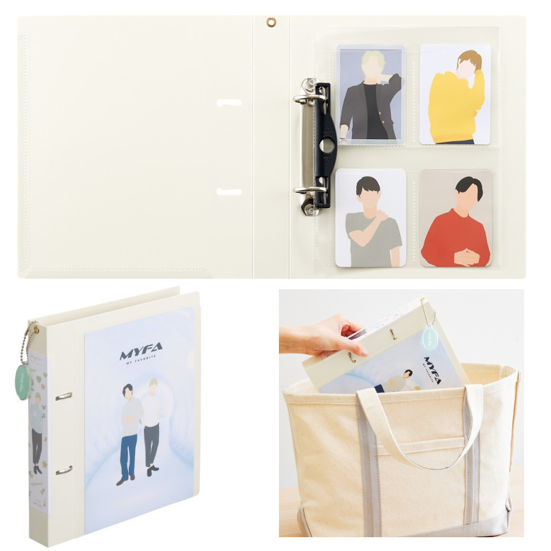 楽天市場】推し活収納 コレクションファイル A5サイズ2穴 最大収納230