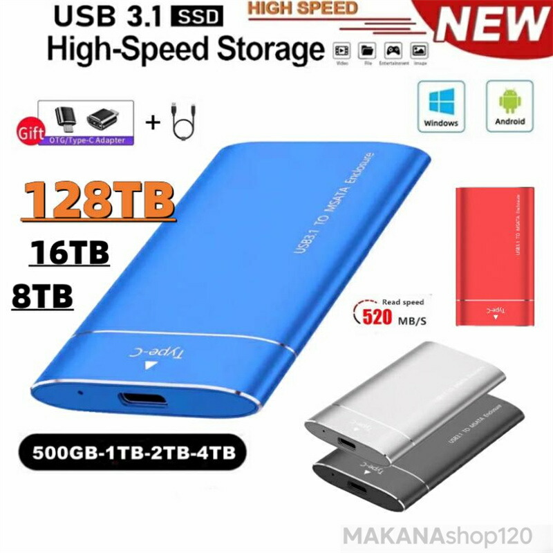 楽天市場】外付けssd 1tb type-cの通販
