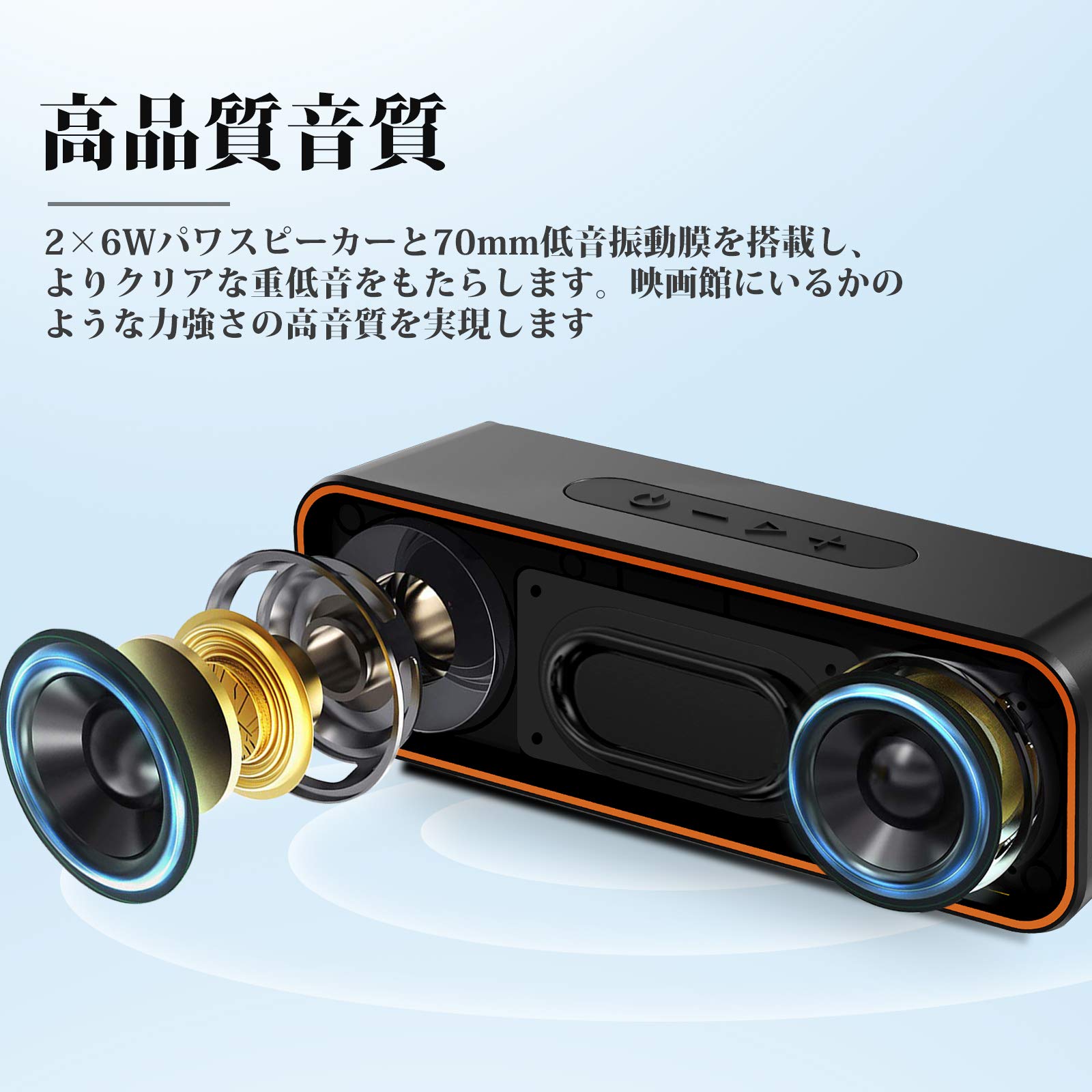 楽天市場】【送料無料】Bluetooth スピーカー ブルートゥース