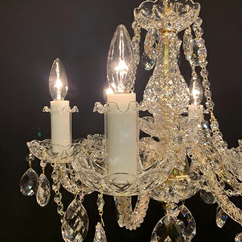 楽天市場】Diamageディアマンジェ6灯シャンデリア プレシオサPRECIOSA