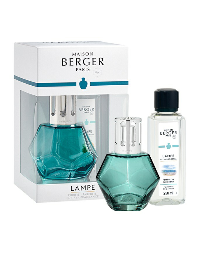楽天市場】ランプベルジェ ジオメトリー・ブルー+オーシャン250ml