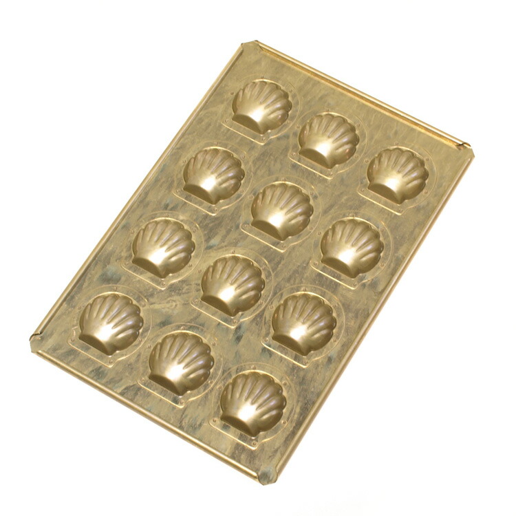 楽天市場】千代田金属 シリコン 加工 ミニ ホタテ 小 マドレーヌ型 天