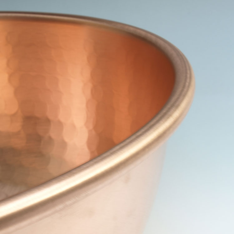 楽天市場】打ち出し銅さわり鍋 1尺3寸（約39cm） 柄・取っ手無し 銅