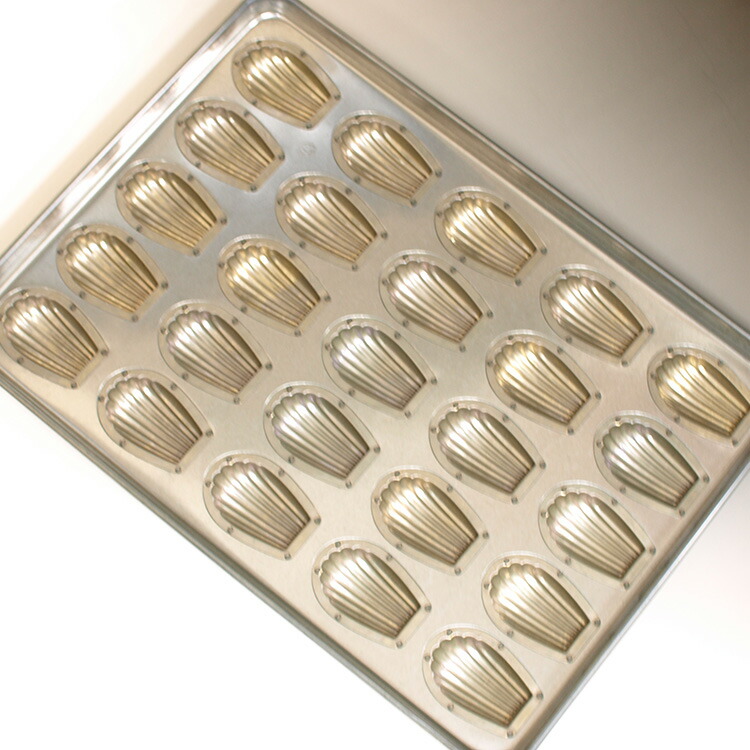 楽天市場】千代田金属 シリコン 加工 貝 シェル マドレーヌ型 深型 天