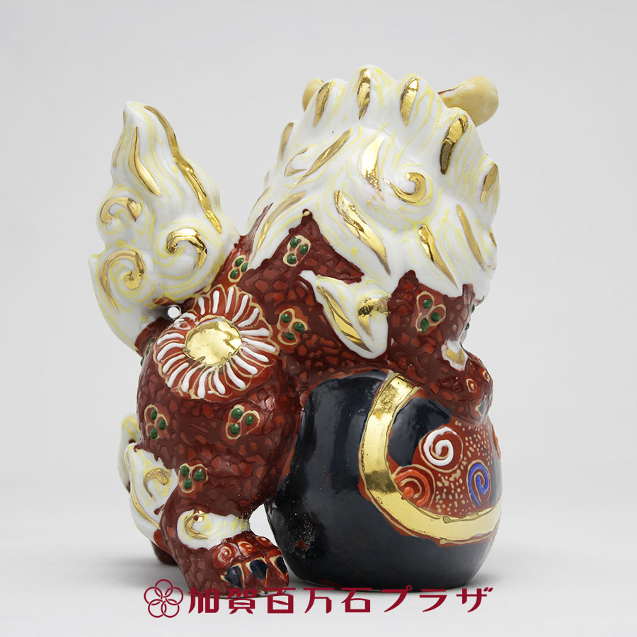 楽天市場】獅子 赤盛4.5号（高さ13cm） 九谷焼【ラッピング対応可能