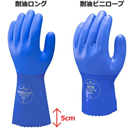 楽天市場】【ゴム手袋】耐油ロング ビニローブ [10双入] 品番:No.660