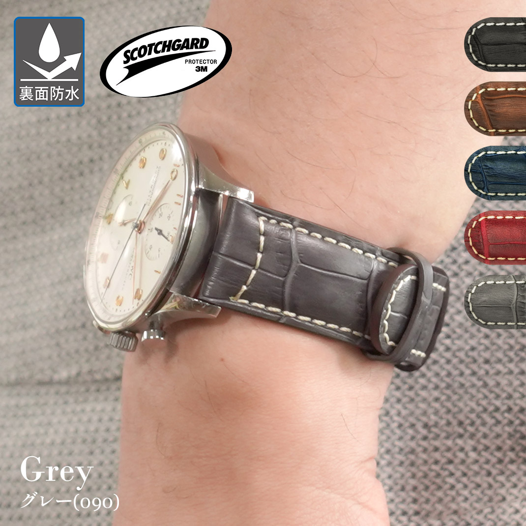 楽天市場】腕時計 ベルト 22mm 時計ベルト 20mm レザー 裏面防水 時計