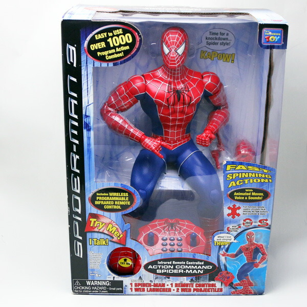楽天市場】スパイダーマン3 リモコン アクションコマンド