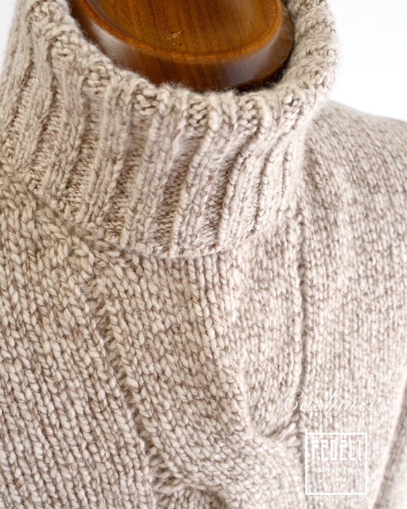 楽天市場】【 SALE 】FEDELI フェデーリ ・カシミヤ ローゲージ