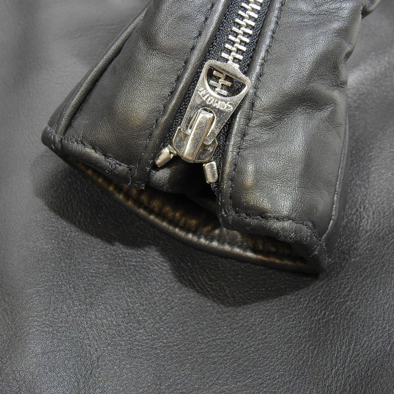 楽天市場】Schott ショット レザー ジャケット メンズ ブラック size