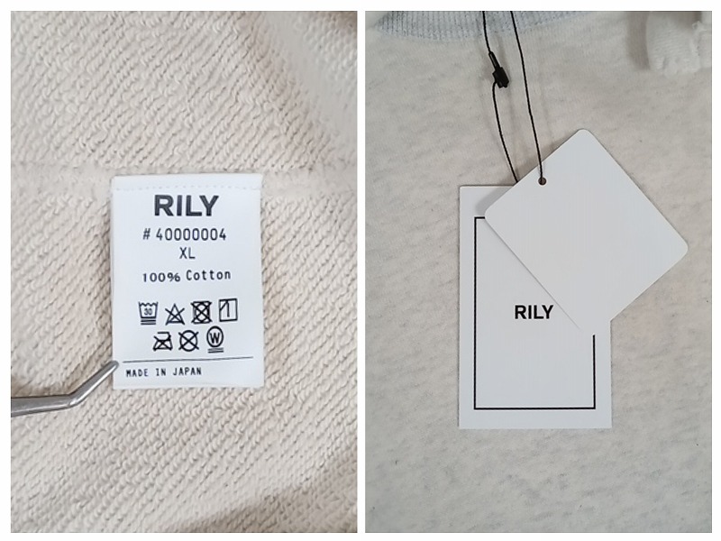 楽天市場】RILY リリー 今市隆二 College Logo Hoodie カレッジ ロゴ