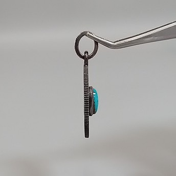 楽天市場】SAAD サード ターコイズ コイン ペンダントトップ 【中古