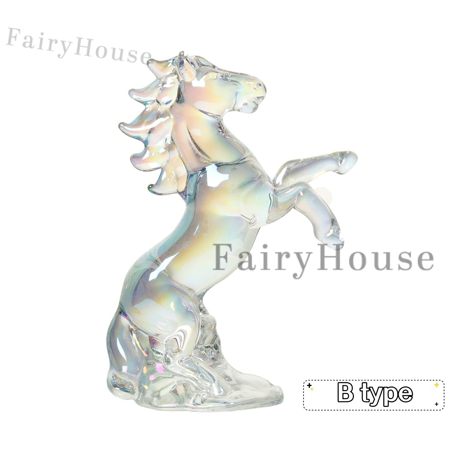 楽天市場】【10%OFFクーポン】2026年干支 馬 置物 クリスタル馬彫刻 6