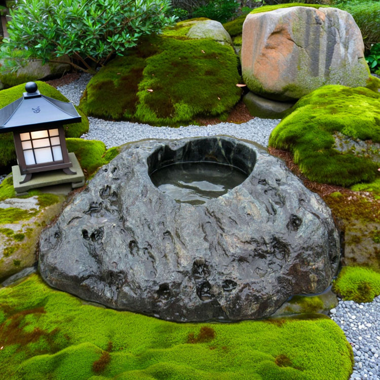 富士溶岩石81キロ 庭石鑑賞石石盆石水石灯籠庭坪庭盆栽