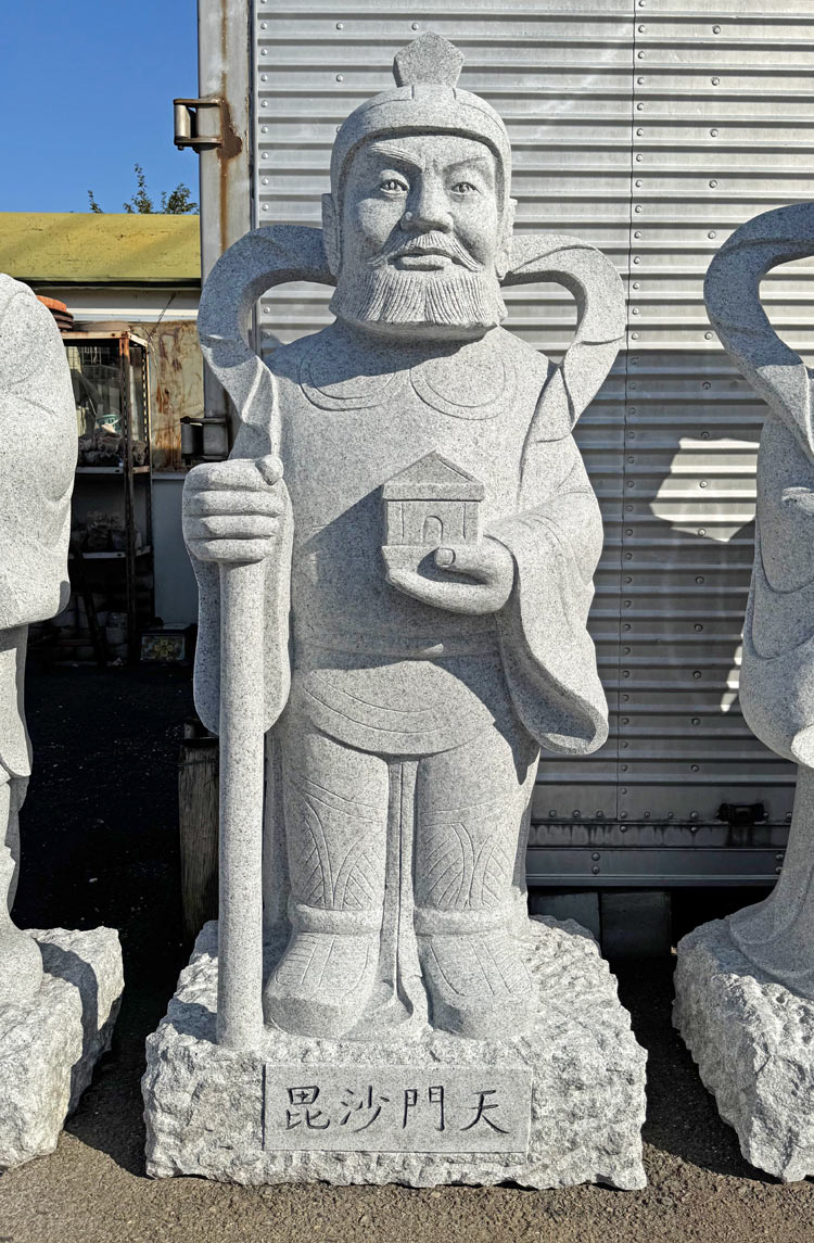 楽天市場】御影石彫刻 七福神 石像 高さ約1m70cm～約1m80cm 石仏 仏像