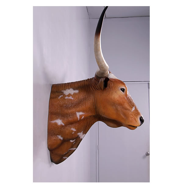 楽天市場】ロングホーン 頭部 Texas Long Horn 強化プラスチック（FRP