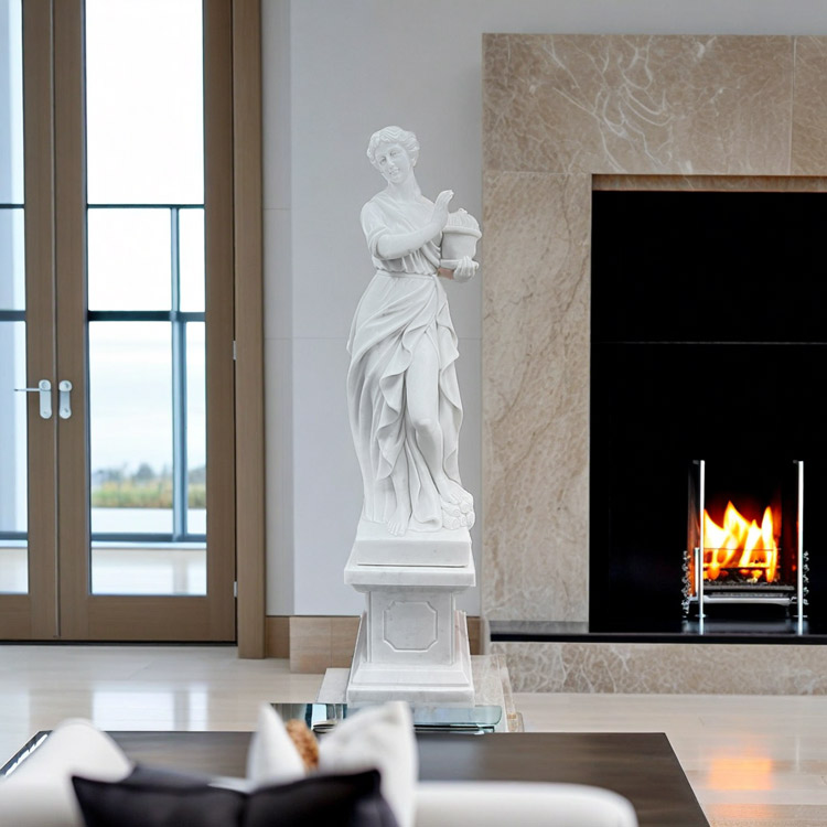 楽天市場】天然大理石彫刻 ぬくもりのヴィーナス (冬) 高さ160cm 石像