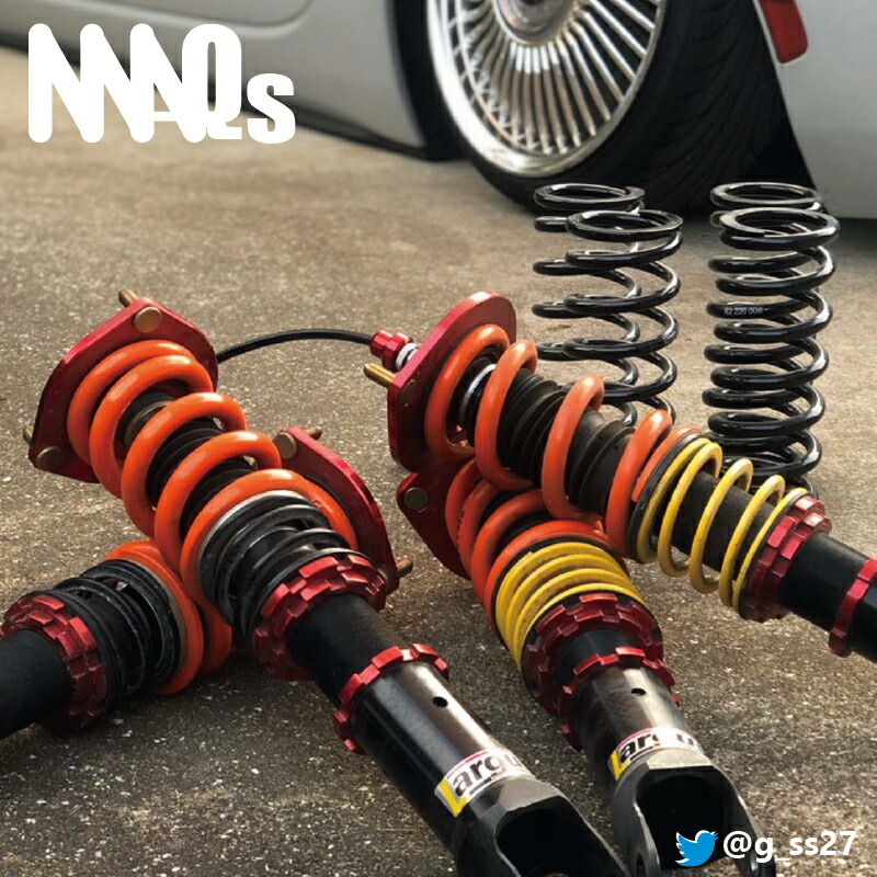 楽天市場】ID65 H150mm 4K～28K MAQS 2本セット 送料無料 車高調