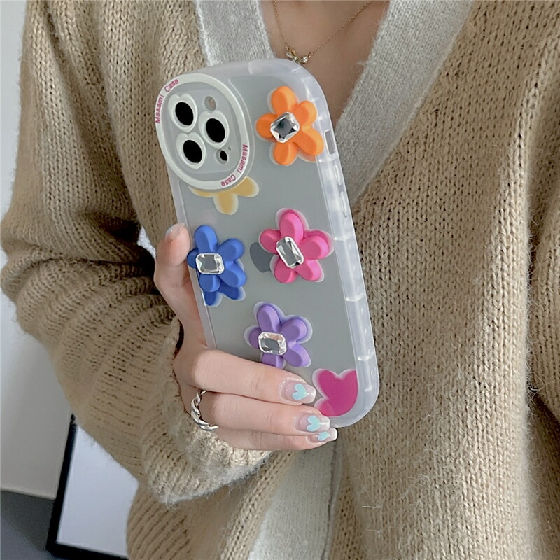 楽天市場】送料無料 iPhone13 ケース 互換品 花 flower はな ハナ