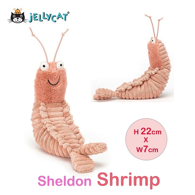 楽天市場】jellycat シェルドンシュリンプ えび エビ 海老 shrimp