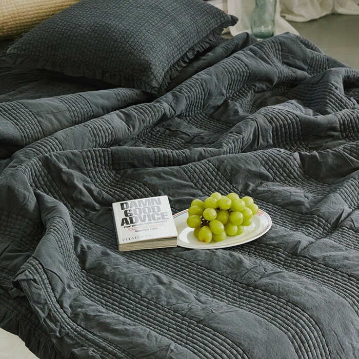 楽天市場】イブル フリル 160×210 SD D ヌビ 韓国 イブル キルティング