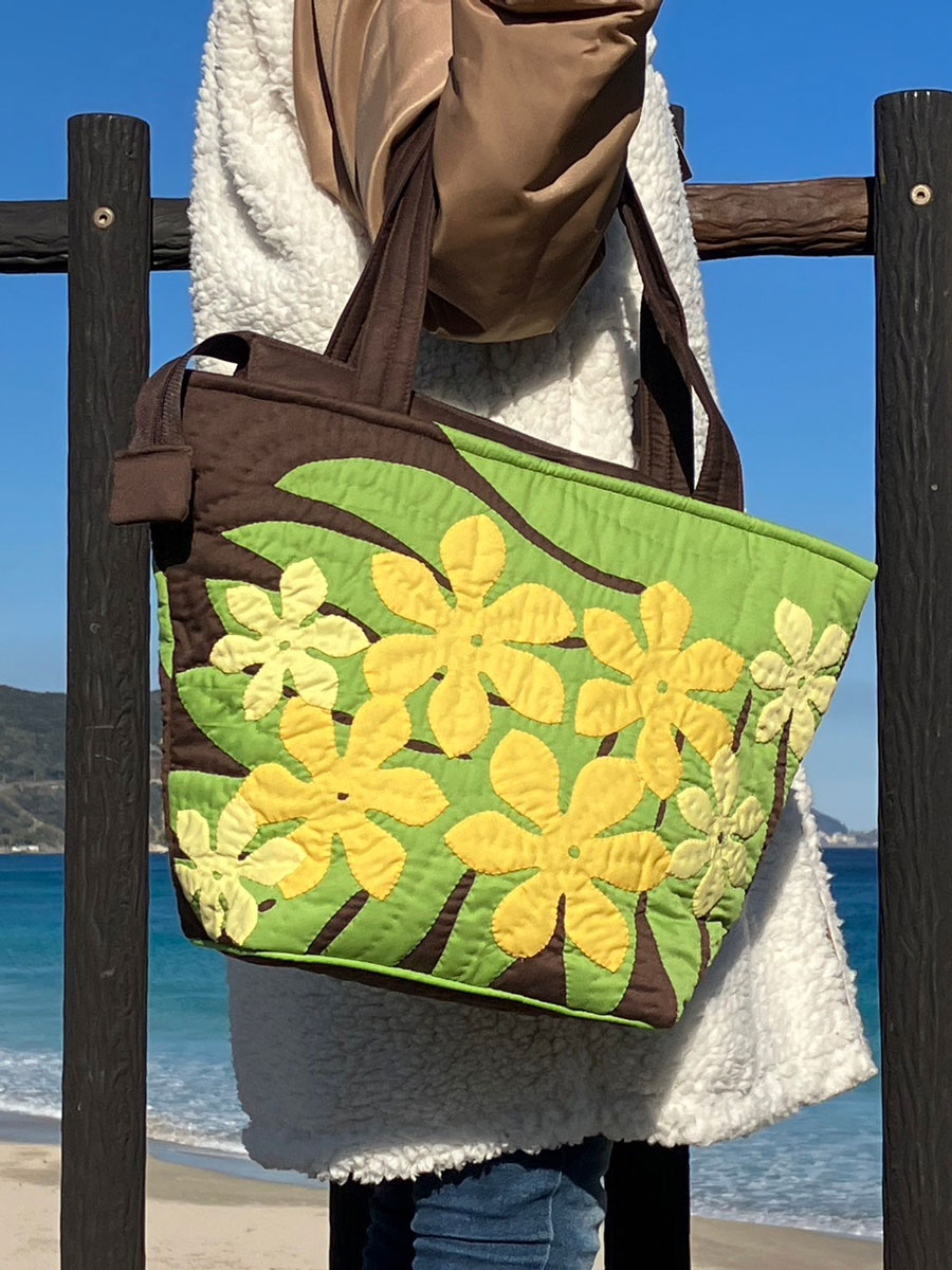 楽天市場】【25日 全商品 ポイント 2倍】 ハワイアンキルト トート