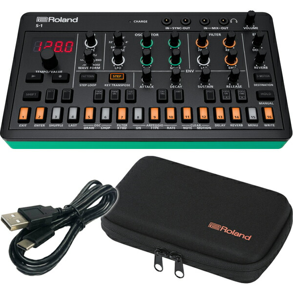 楽天市場】Roland(ローランド) / AIRA Compact S-1 TWEAK SYNTHESIZER