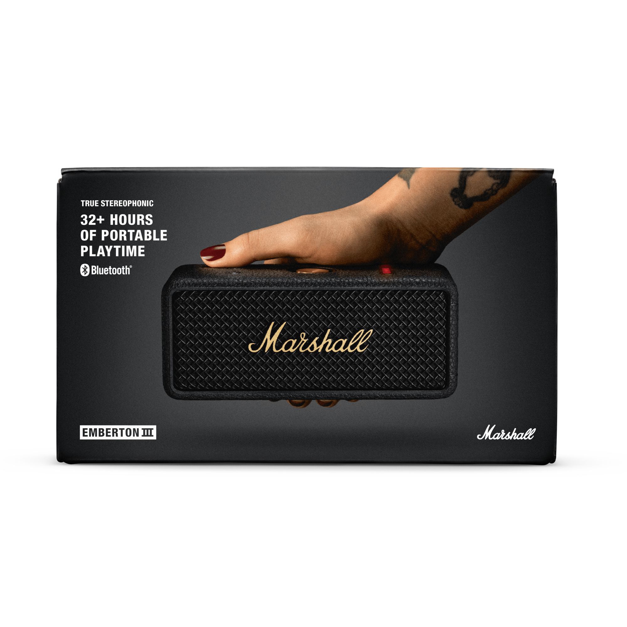 楽天市場】Marshall 公式ストア EMBERTON III Bluetoothスピーカー