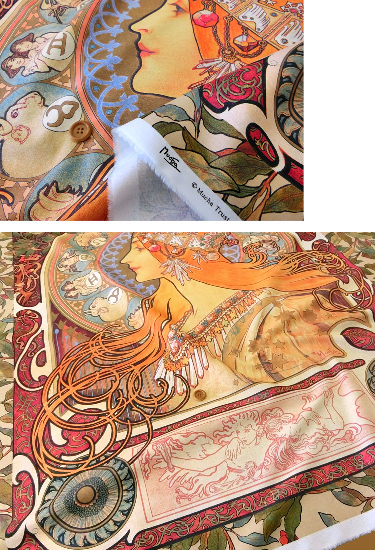 楽天市場】□【約1mのパネル販売】MUCHA（ミュシャ）『黄道十二宮