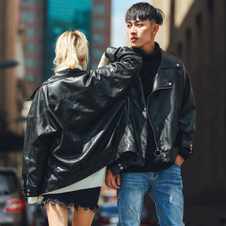 楽天市場】ライダース ジャケット レディース 黒 革ジャン メンズ