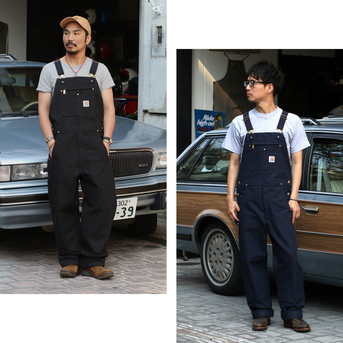楽天市場】Carhartt カーハート オーバーオール レングス32 ダブルニー
