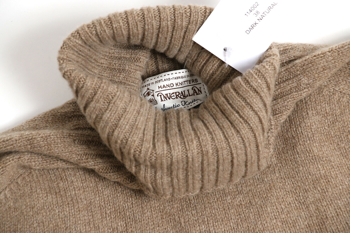 楽天市場】INVERALLAN ジーロンラムズウール タートルネックセーター