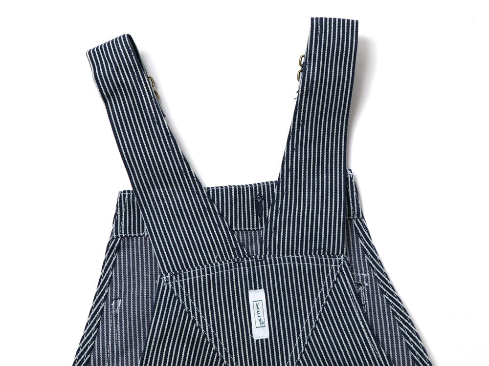 楽天市場】裾上げ無料 KEY INDUSTRIES,INC. ヒッコリー オーバーオール