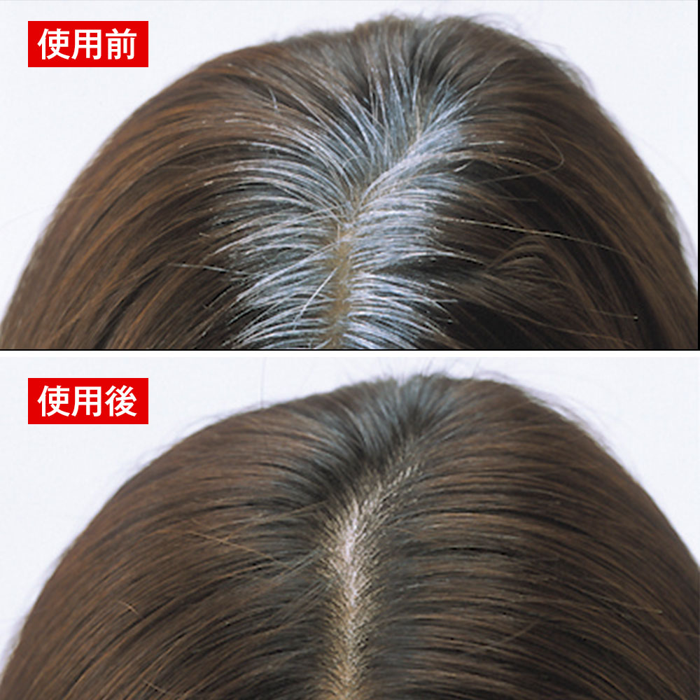 楽天市場】【単品】 白髪染め 洗い流さない ジアミン不使用 ヘア