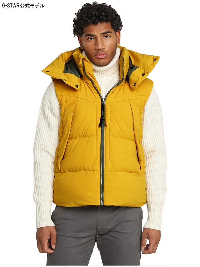 楽天市場】ジースター ロウ G-STAR RAW ベスト アウター メンズ G