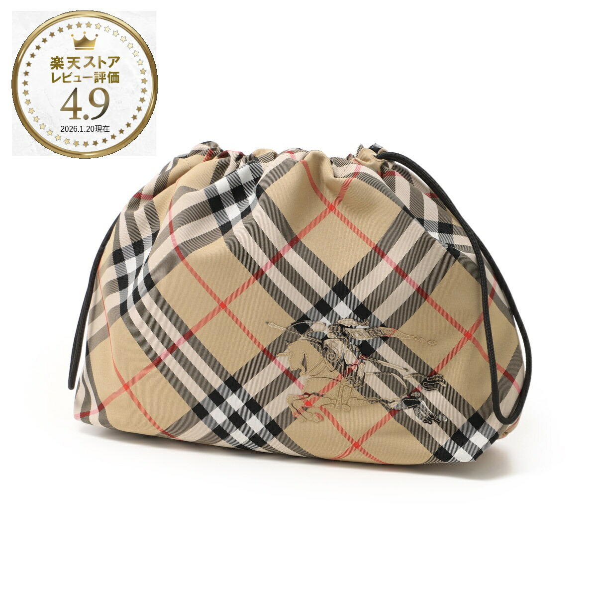 楽天市場】バーバリー BURBERRY ポーチ ベージュ メンズ 8091592 sand